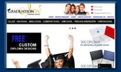 Diploma Cover Zen-Cart Website Design