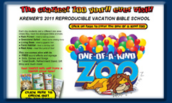 Vacation Bible School Website Design